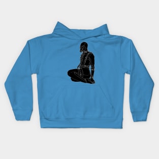 Latex man Kids Hoodie